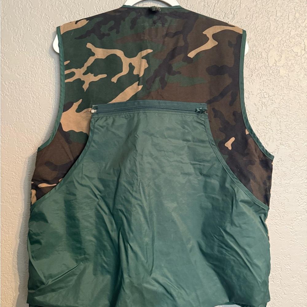 Men’s Master Sportsman Camo Hunting Vest Multi Pocket Bird Duck Quail Size Large - Picture 6 of 7